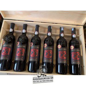 Rượu Vang Ý Masso Antico Primitivo Appassito thượng hạng bn1