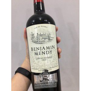 Rượu Vang Pháp Benjamin Mendy UG Bordeaux uống ngon bn2