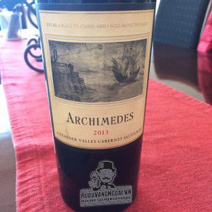 Rượu Vang Archimedes Francis Ford Coppola Blend cao cấp bn2