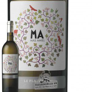 Vang Pháp Le Plaisir Mas Amiel Blanc thượng hạng bn1