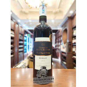 Vang Pháp Domaine Haute Brande Merlot uống ngon bn1