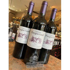 Vang Pháp Chateau Puygueraud Francs Cotes de Bordeaux uống ngon bn3