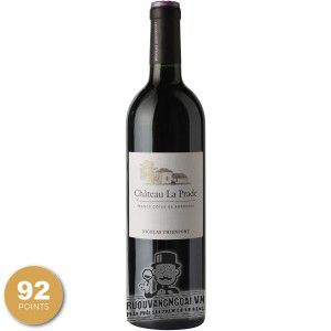 Vang Pháp Chateau La Prade Francs Cotes de Bordeaux uống ngon bn1