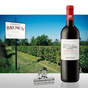 Vang Pháp La Pommeraie de Brown Pessac Leognan uống ngon bn1