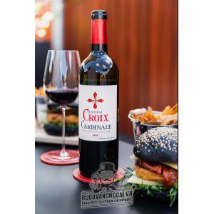 Vang Pháp Chateau Croix Cardinale Saint Emilion Grand Cru 93 điểm thượng hạng bn4