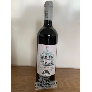 Vang Pháp Les Remparts de Ferriere Margaux cao cấp bn3