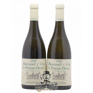 Vang Pháp Meursault 1er Cru Le Poruzot Dessus Remi Jobard thượng hạng bn1