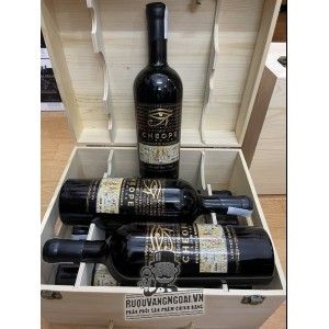 Rượu Vang Ý CHEOPE PRIMITIVO DI MANDURIA 18,5 ĐỘ SIÊU NGON bn2