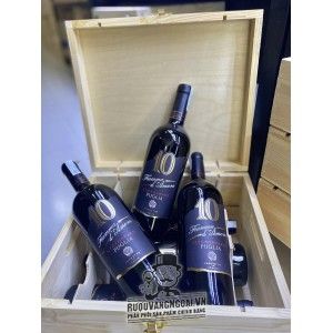 VANG Ý 10 FIAMMA D‘AMORE NEGROAMARO PUGLIA uống ngon bn3