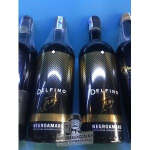 Rượu vang Delfino Negroamaro Puglia cao cấp bn1
