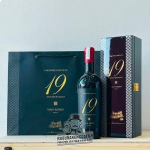 Rượu vang 19 Anniversario Vino Rosso 19độ Cao Cấp bn2