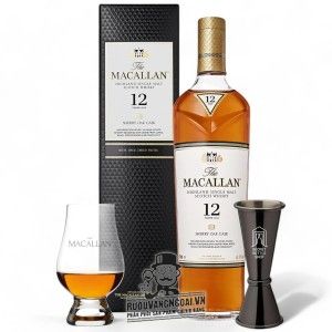 Rượu Macallan 12 Sherry Oak cao cấp bn3