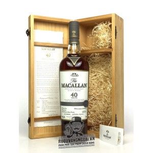 Rượu Macallan 40 Sherry Oak thượng hạng bn3