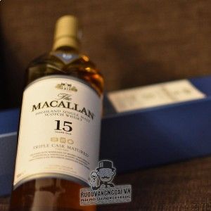 Rượu Macallan 15 Triple Cask thượng hạng bn3