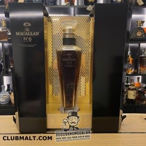Rượu Macallan No6 Lalique cao cấp bn3