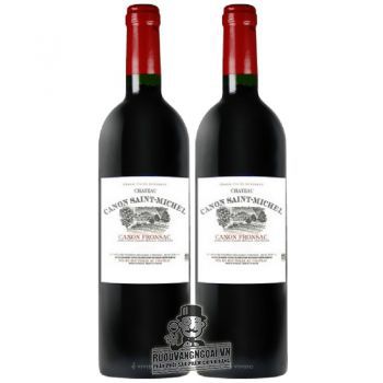 Vang Pháp Chateau Canon Saint Michel Canon Fronsac thượng hạng bn1