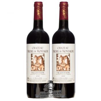 Vang Pháp Chateau Michel de Montaigne Tradition uống ngon bn1