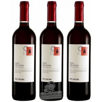 Rượu Vang Ý Delibori Merlot delle Venezie bn2