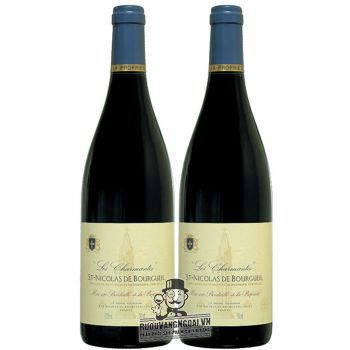 Vang Pháp Les Charmantes Saint Nicolas de Bourgueil uống ngon bn1