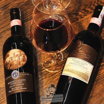 Rượu vang Ý Oinos Montepulciano d’Abruzzo 2012 DOCG bn1