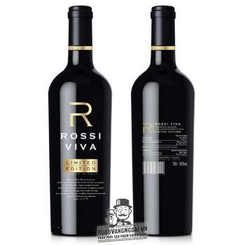 Vang Ý R ROSSI VIVA LIMITED EDITION 18,5 Độ bn1