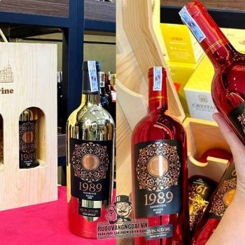 Rượu vang 1989 Nhãn Đỏ - Nhãn vàng