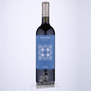 Rượu Vang Ý Sistina Primitivo Terre di Chieti cao cấp