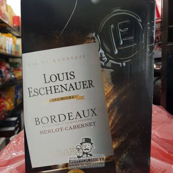 Vang bịch Pháp Louis Eschenauer Bordeaux 3Lit bn1