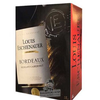 Vang bịch Pháp Louis Eschenauer Bordeaux 3Lit