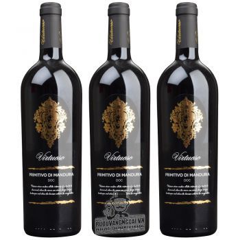 Rượu Vang Ý Virtuoso Primitivo di Manduria thượng hạng bn2